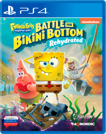 SpongeBob SquarePants: Battle For Bikini Bottom – Rehydrated [PS4, русские субтитры] фото в интернет-магазине In Play