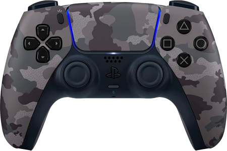 Беспроводной геймпад DualSense – Серый камуфляж для PS5 фото в интернет-магазине In Play