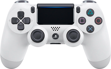 Геймпад DualShock 4 для PS4 беспроводной Glacier White (белый) (CUH-ZCT2E) фото в интернет-магазине In Play