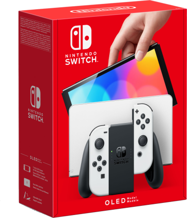 Игровая консоль Nintendo Switch (OLED-модель) (белый) фото в интернет-магазине In Play